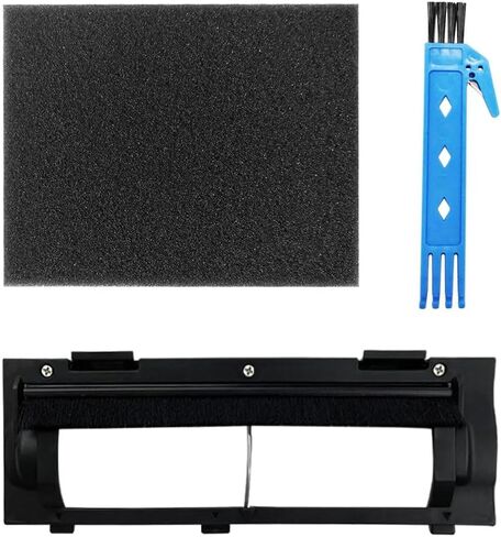 Theresa Hay Replacement Parts for Shark AV2501S AV2501AE AV2511AE RV2502AE RV2520AOUS AV2510AOUS Robot Vacuum Cleaner Accessory Kit Main Brush & Filter & Side Brush & Foam Filter & Caster Wheel in Saudi Arabia