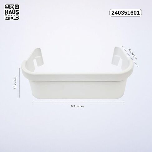 240351601 for Refrigerator Freezer Door Bin Shelf White* (1) in Saudi Arabia