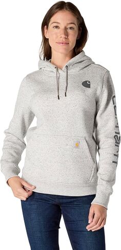 Carhartt Women's Clarksburg Graphic Sleeve Pullover Sweatshirt (Regular and Plus Sizes) in Saudi Arabia
