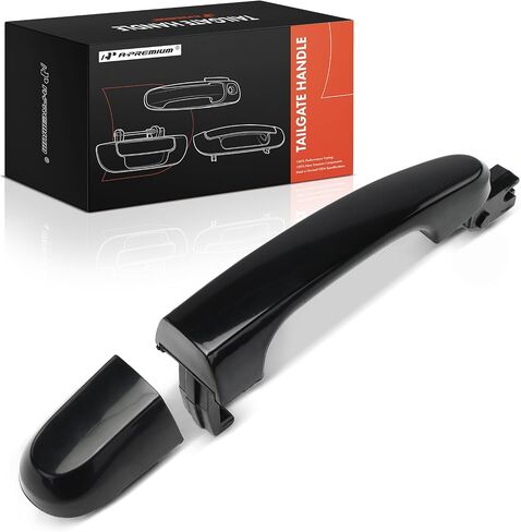 A-Premium Rear Right Passenger Side Exterior Door Handle Compatible with Kia Sportage 2005 2006 2007 2008 2009 2010, Black in Saudi Arabia