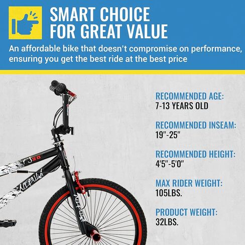 رازور دراجة بي ام اكس/فري ستايل من نيبولا، 20 انش in Kuwait