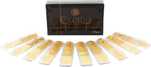 Cecilio Clarinet Reeds, 10-pack with Individual Plastic Case (Strength 2.0) in Saudi Arabia