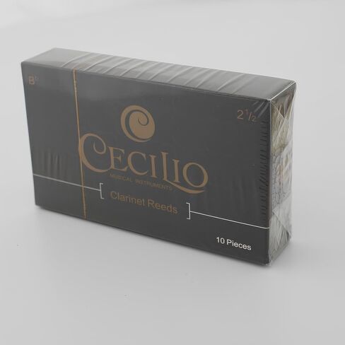Cecilio Clarinet Reeds, 10-pack with Individual Plastic Case (Strength 2.0) in Saudi Arabia