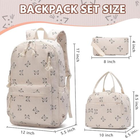 School Backpack for Boys Lightweight Kids Backpack Lightning Bookbag Travel Daypack Water Resistant Laptop Backpack With Lunch Bag Pencil Case in Saudi Arabia