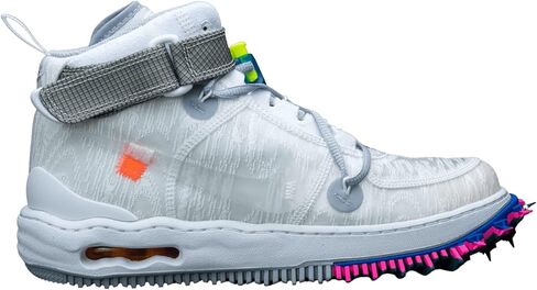 حذاء اير فورس 1 ميد DO6290 100 اوف وايت للرجال من نايك - ابيض - مقاس 9 in Kuwait