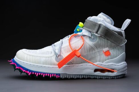 حذاء اير فورس 1 ميد DO6290 100 اوف وايت للرجال من نايك - ابيض - مقاس 9 in Kuwait