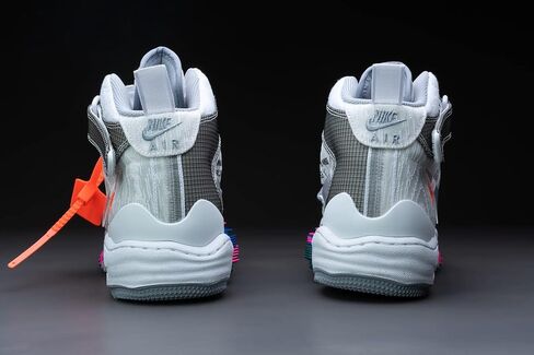 حذاء اير فورس 1 ميد DO6290 100 اوف وايت للرجال من نايك - ابيض - مقاس 9 in Kuwait