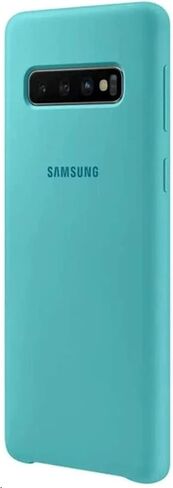 Samsung Galaxy S10 Soft Touch Silicon Cover - Official Galaxy S10 Case/Protective Phone Case with Soft Touch Silicone Finish - Black in Saudi Arabia