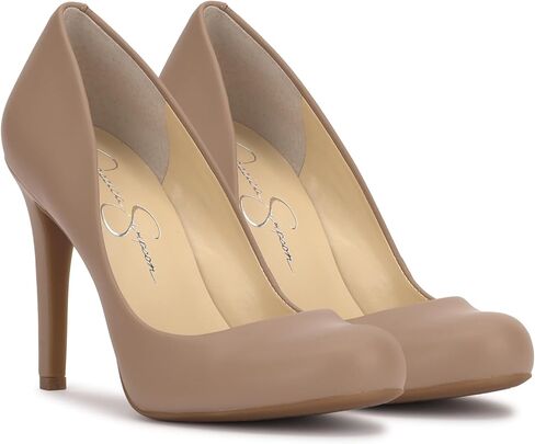 Jessica Simpson Women's Calie Pump, Chai Latte, 4.5 in Saudi Arabia
