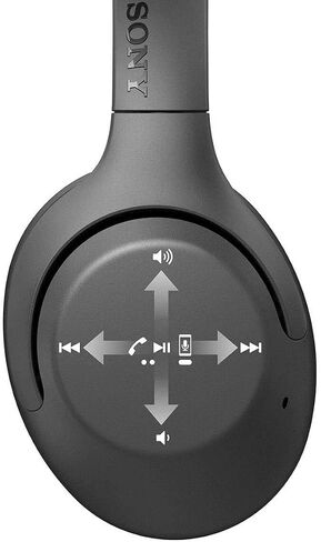 Sony WHXB900N Noise Cancelling Headphones, Wireless Bluetooth Over the Ear Headset with Mic for Phone-Call and Alexa Voice Control- Black (WH-XB900N/B) in Saudi Arabia