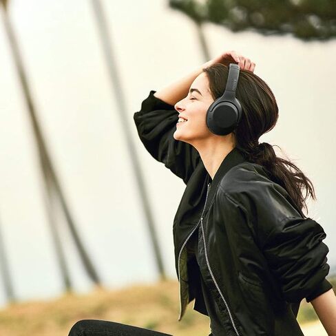 Sony WHXB900N Noise Cancelling Headphones, Wireless Bluetooth Over the Ear Headset with Mic for Phone-Call and Alexa Voice Control- Black (WH-XB900N/B) in Saudi Arabia