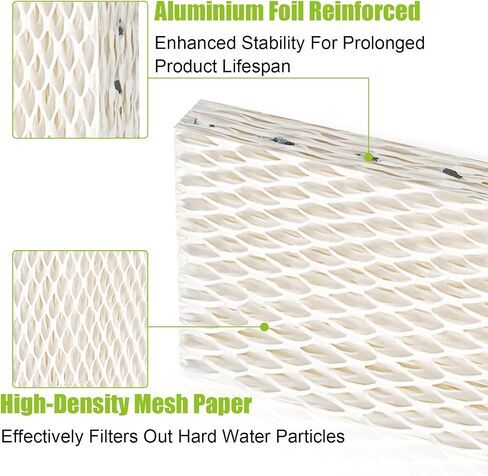 WXFANA 4 Pack WF813 Humidifier Filters Wick Replacement Compatible with ReliOn RCM-832 RCM-832N WF813 DH832 ProCare PCWF813 Equate EQWF813 EQ-2119-UL Duracraft DH-830 Cool Mist Humidifier Filters in Saudi Arabia