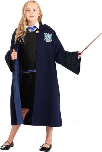 Fantastic Beasts Hogwarts House Themed Robes for Kids, Vintage Hogwarts Robe, Harry Potter Wizard Cloak Cosplay Costume in Saudi Arabia