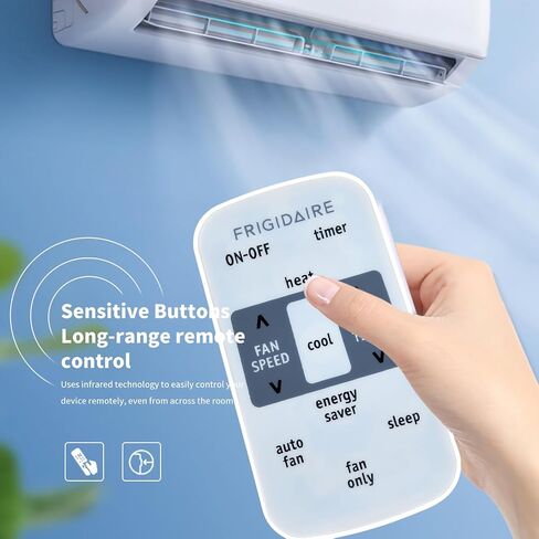 YAN1F1 Replacement Remote Control Compatible for Gree Air Conditioner YAN1F6F YAN1F1F VIR09HP115V1AH VIR12HP115V1A VIR09HP230V1A VIR12HP230V1AH VIR18HP230V1A VIR24HP230V1AH VIR36HP230V1AH in Saudi Arabia