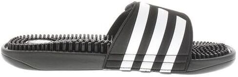 adidas Men's Adissage Slides Sandal, Black/White/Black, 12 in Kuwait