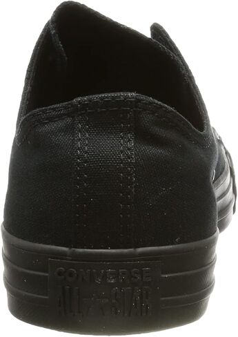 Converse Chuck Taylor All Star Low Top Black Monochrome Sneakers - 10 B(M) US Women / 8 D(M) US Men in Saudi Arabia