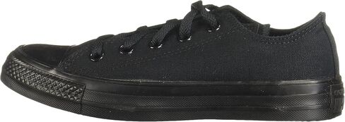 Converse Chuck Taylor All Star Low Top Black Monochrome Sneakers - 10 B(M) US Women / 8 D(M) US Men in Saudi Arabia