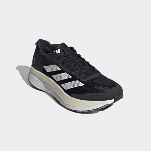 adidas Adizero Boston 11 Solar Yellow/Night Metallic/Beam Yellow 9.5 D (M) in Saudi Arabia