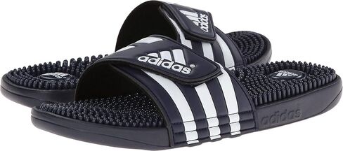 adidas Men's Adissage Slides Sandal, New Navy/New Navy/Running White, 13 in Kuwait