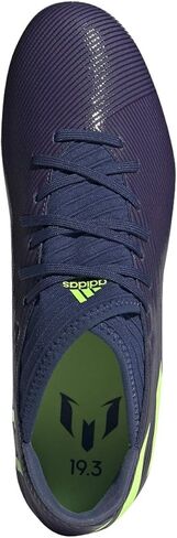 adidas Men's Nemeziz Messi 19.3 FG Sneaker, Indigo/Green/Purple, 7 M US in Kuwait