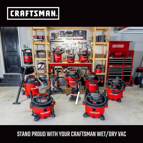 CRAFTSMAN CMXZVBE38640 2-1/2 in. 4-Piece Wet/Dry Vacuum Gutter Cleaning Kit for Shop Vacuums,Black in Saudi Arabia