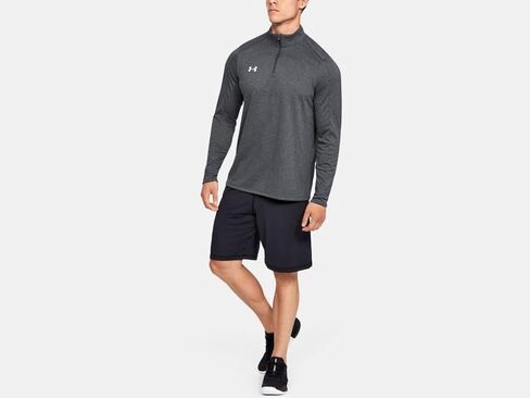 Under Armour Men's Locker 1/4 Zip Pullover Forest Green LG in Saudi Arabia