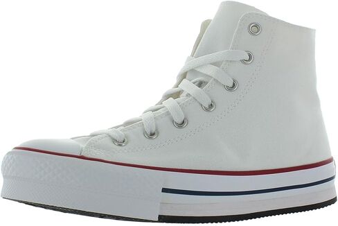 Converse Mens Unisex-Baby Chuck Taylor All Star Canvas High Top (6.5 Big Kid, White Garnet Navy, Numeric_6_Point_5) in Saudi Arabia