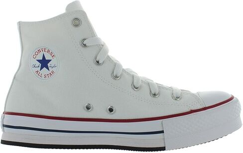 Converse Mens Unisex-Baby Chuck Taylor All Star Canvas High Top (6.5 Big Kid, White Garnet Navy, Numeric_6_Point_5) in Saudi Arabia
