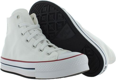 Converse Mens Unisex-Baby Chuck Taylor All Star Canvas High Top (6.5 Big Kid, White Garnet Navy, Numeric_6_Point_5) in Saudi Arabia