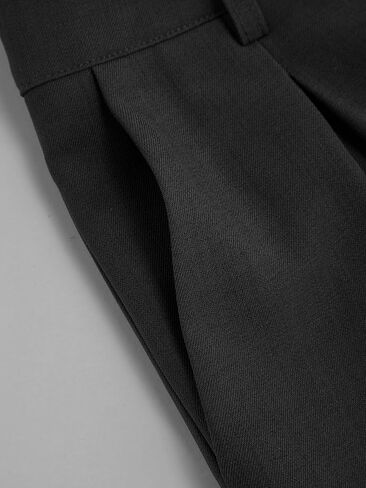 CIDER Wide Leg Pants Woman Straight Leg Trousers Casual Mid Waist Pants Office Work Pants with Pockets in Saudi Arabia
