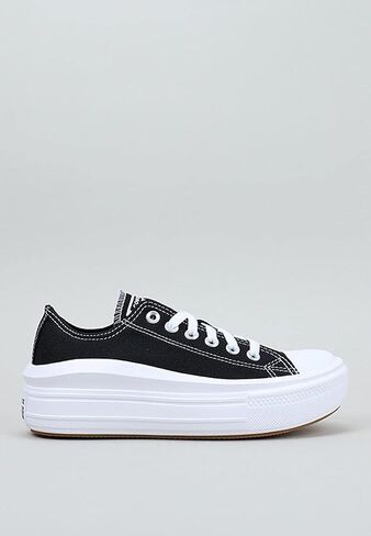 Converse Women's Gym Gymnastics Shoe, Black White White, 8.5 in Saudi Arabia