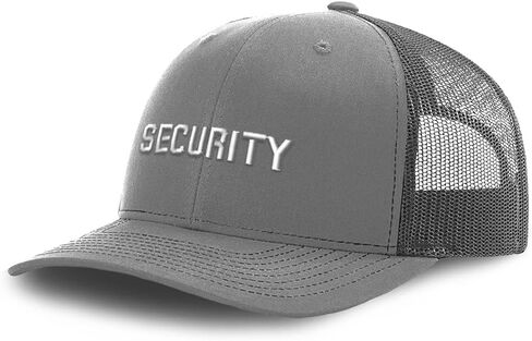 Custom Mesh Cap Professional Security Guard Trucker Hat in Saudi Arabia