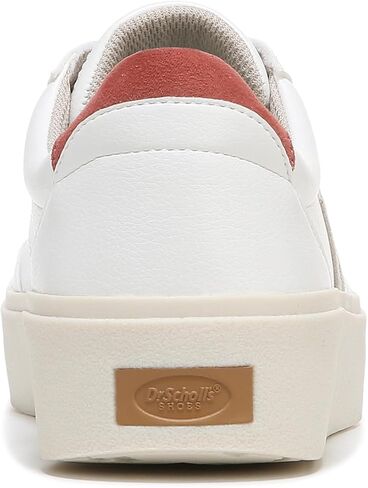Dr. Scholl's Shoes Women's Madison Lace Sneaker Oxford, White Smooth, 6 in Saudi Arabia