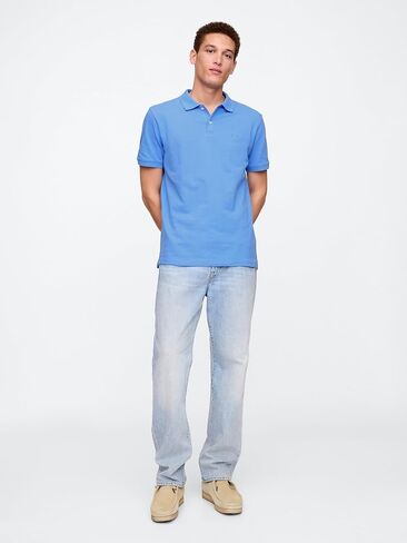 GAP Men's Logo Pique Polo in Saudi Arabia