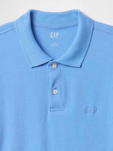 GAP Men's Logo Pique Polo in Saudi Arabia