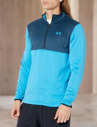 Under Armour Men's Fleece Colorblock ½ Zip T-Shirt in Saudi Arabia