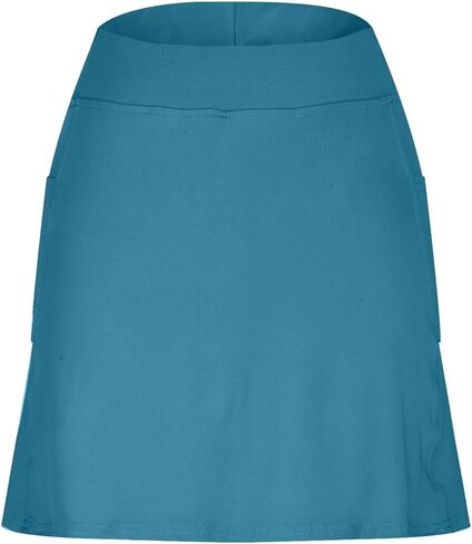 سكورات رياضية للنساء مع جيوب خفيفة الوزن اليوغا culottes عالية الخصر التنس النحيف تنورة الجولف skorts in Saudi Arabia