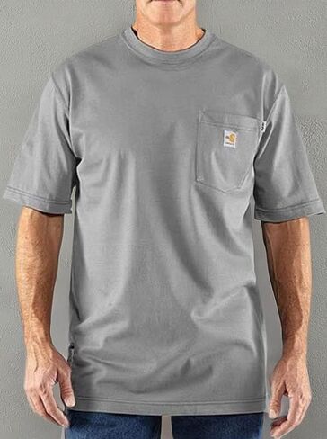 Carhartt Men's Flame-Resistant Force Cotton Short-Sleeve T-Shirt in Saudi Arabia