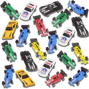 ArtCreativity 25 Pc-Diecast-Toy Car Set, Durable-Diecast-Mini Racers in Assorted Designs, Cool Birthday Party Favors for Kids, Easter Basket Stuffers, Best Birthday Gift for Boys and Girls