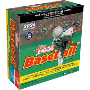 2024 Topps Heritage Baseball Retail Monster Box - 15 Packs per Box
