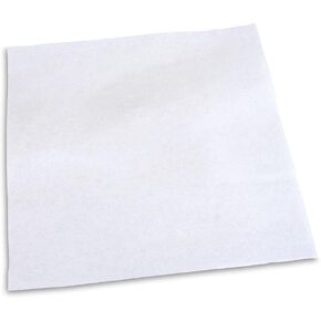 BodyMed Headrest Paper Tissue Sheets – Tissue Paper Squares for Chiropractic Exam Table or Massage Table – White – 12-Inch x 12-Inch – with Nose Slit (1,000 per Box)