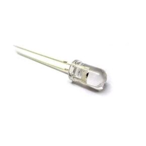 B-0001-C04 Clear Yellow/Amber LEDs, 5 mm (Pack of 25)