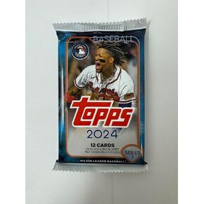 2024 Topps Series 1 Baseball Blaster Box Value Pack - 1 Pack - 12 Cards