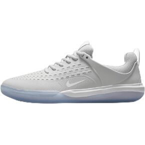 Nike SB Zoom Nyjah 3 Skate Shoes (DV7896-002, Pure Platinum/Pure Platinum/Volt/White) Size 11