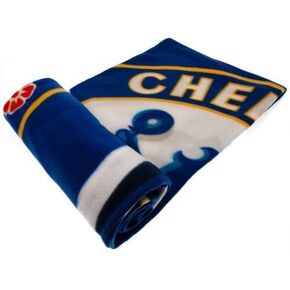Chelsea Fleece Blanket 60*50inch-Authentic EPL Blue