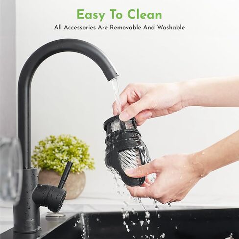 مرفق عصارة المضغ لخلاط حامل KitchenAid، مرفق عصارة المضغ البطيء مع شلال تغذية مزدوج الفم، آلة عصارة مضغوطة على البارد لخلاطات مساعدة المطبخ من Cofun in Kuwait