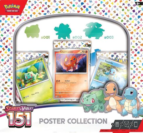 مجموعة ملصقات بوكيمون TCG Scarlet & Violet 3.5 بوكيمون 151 in Saudi Arabia