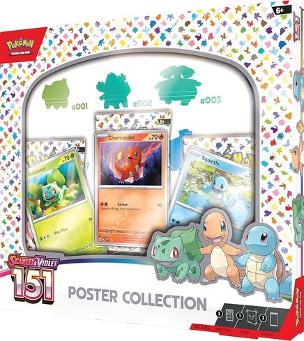 مجموعة ملصقات بوكيمون TCG Scarlet & Violet 3.5 بوكيمون 151 in Saudi Arabia