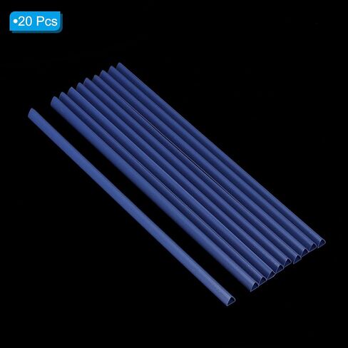 PATIKIL 10mm Binding Bars, 20 Pcs Plastic Binding Bars Slide Grip 70 Sheets Capacity A4 Binding Bars for Report Cover Office Study, White in Kuwait