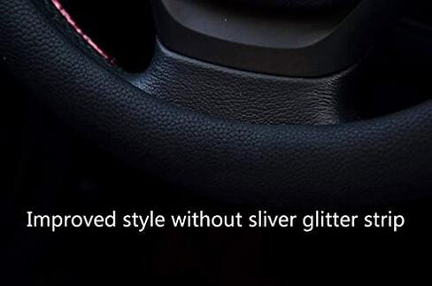 Valleycomfy Microfiber Leather Steering Wheel Covers Universal 15 inch Beige in Kuwait